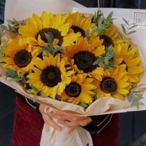 Ramo de 12 Girasoles